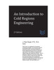 An Introduction To Cold Regions Engineering