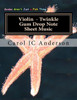 Violin Twinkle Gum Drop Note Sheet Music: Scales Aren'T Just A Fish Thing - Igniting Sleeping Brains (Gum Drop Sheet Music Book 1) (Volume 2)
