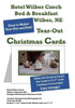 Hotel Wilber Czech Bed & Breakfast Tear Out 44 Christmas Cards: Hotel Wilber Czech Bed & Breakfast Tear Out 44 Christmas Cards
