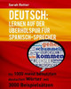 Deutsch: Lernen Auf Der Uberholspur Fur Spanisch-Sprecher: Die 1000 Meist Benutzten Deutschen Wörter Mit 3000 Beispielsätzen. (German Edition)
