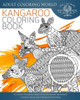 Kangaroo Coloring Book: An Adult Coloring Book Of 40 Zentangle Kangaroo Coloing Pages With Intricate Patterns (Animal Coloring Books For Adults)