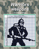 Warriors And Weapons - 50 Nonograms