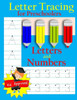Letter Tracing: Preschool Letters And Numbers: Letter Books For Preschool: Preschool Activity Book: Preschool Lettertracing: Preschool Numbers Workbook (Activity Books And Workbooks)