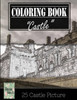 Castle History Architechture Greyscale Photo Adult Coloring Book, Mind Relaxation Stress Relief: Just Added Color To Release Your Stress And Power ... And Grown Up, 8.5" X 11" (21.59 X 27.94 Cm)