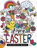 Enjoy Easter Coloring Book: Designs For Adults ,Teens, Kids, Toddlers Children Of All Ages