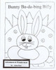 Bunny Ba-Da Bing Billy: Coloring Book (Adventures In Wonderment)