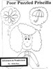 Poor Puzzled Priscilla: Coloring Book (Adventures In Wonderment)