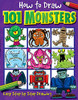 How to Draw 101 Monsters: Easy Step-by-step Drawing (How to draw)