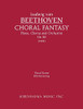 Choral Fantasy, Op.80: Vocal score (German Edition)