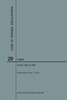 Code Of Federal Regulations Title 29, Labor, Parts 100-499, 2018