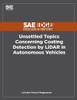 Unsettled Topics Concerning Coating Detection by LiDAR in Autonomous Vehicles