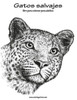 Gatos Salvajes Libro Para Colorear Para Adultos 1 (Spanish Edition)