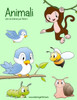 Animali Libro Da Colorare Per Bimbi 1 (Animali Per Bimbi) (Italian Edition)