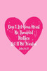 Don'T Let Your Heart Be Troubled, Neither Let It Be Fearful: Bible Verse Quote Cover Composition Notebook Portable