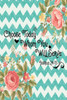 Choose Today Whom You Will Serve: Bible Verse Quote Cover Composition Notebook Portable