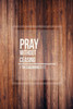 Pray Without Ceasing: Bible Verse Quote Cover Composition Notebook Portable