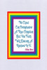 No Cloud Can Overshadow A True Christian But His Faith Will Discern A Rainbow In It: Journal Blank Lined Portable