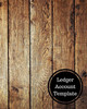 Ledger Account Template: Columnar 5 Column