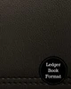 Ledger Book Format: Three Columnar Format