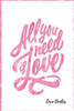 Love Quotes: Blank Ruled Notebook