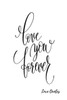 Love Quotes: Book With Blank Pages