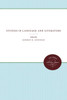 Studies In Language And Literature (University Of North Carolina Sesquicentennial Publications)