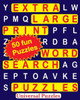 Extra Large Print Word Search Puzzles