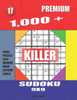 1,000 + Premium sudoku killer 9x9: Logic puzzles easy - medium - hard - extreme levels (Killer sudoku)