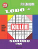 1,000 + Premium sudoku killer 9x9: Logic puzzles hard levels (Killer sudoku)
