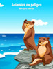 Animales en peligro libro para colorear 1 (Spanish Edition)