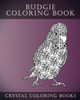 Budgie Coloring Book For Adults: 30 Hand drawn Doodle and Folk Art Style Budgerigar Coloring Pages. (Fun) (Volume 6)