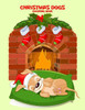 Christmas Dogs Coloring Book 1