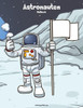 Astronauten-Malbuch 1 (German Edition)