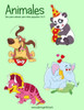 Animales libro para colorear para niños pequeños 3 & 4 (Animales Para Niños Pequeños) (Spanish Edition)