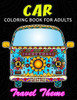 Car Coloring Book for Adults: Cute Coloring Book Easy, Fun, Beautiful Coloring Pages