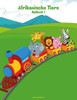Afrikanische Tiere Malbuch 1 (German Edition)