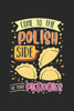 Come to the polish side: Paper Games Tic Tac Toe (6x9 Inches) with 366 Pages