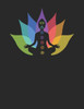 Achtsamkeitstagebuch: Notiere und plane deine täglichen Meditationen ? Sammle und fokussiere deine Gedanken ? Finde innere Ruhe und Gelassenheit ? A4+ Format ? Motiv: Chakren 3 (German Edition)