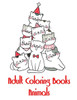 Adult Coloring Books Animals: coloring pages for adults relaxation with funny images to Relief Stress (Books for Grown Ups)