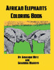 African Elephants Coloring Book