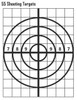 55 Shooting Targets: Bullseye Shooting Targets