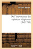 De l'Importance des opinions religieuses (French Edition)