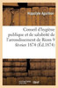 Conseil d'hygiène publique et de salubrité de l'arrondissement de Riom: séance du 9 février 1874 (Sciences) (French Edition)