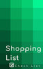 Shopping List: Empty shopping list pages for your daily purchases. (Control The Chaos)