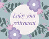 Happy Retirement Guest Book (Hardcover): Guestbook for retirement, message book, memory book, keepsake, landscape, retirement book to sign