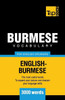 Burmese vocabulary for English speakers - 3000 words (American English Collection)