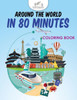 Around the World in 80 Minutes Coloring Book