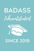 BADASS LEHRAMTSTUDENT SINCE 2019: A5 Geschenkbuch PUNKTIERT für Lehramt Studenten | Geschenkidee zum Geburtstag | Studienbeginn | Erstes Semester | Schulabschluss | Lehrer | Abitur (German Edition)