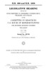 H.R. 896 and H.R. 1989 : legislative hearing before the Subcommittee on Fisheries Conservation, Wildlife, and Oceans of the Committee on Resources, ... Congress, first session, June 7, 2001.