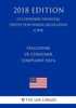 Disclosure of Consumer Complaint Data (US Consumer Financial Protection Bureau Regulation) (CFPB) (2018 Edition)